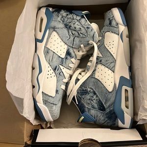 Washed denim Air Jordan’s